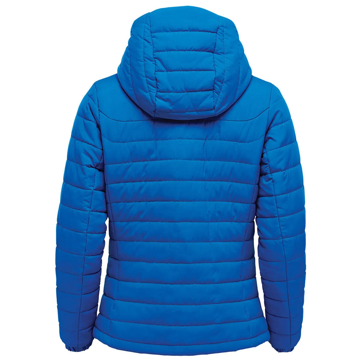 Stormtech Azure Blue Nautilus Quilted Hoody for Women.