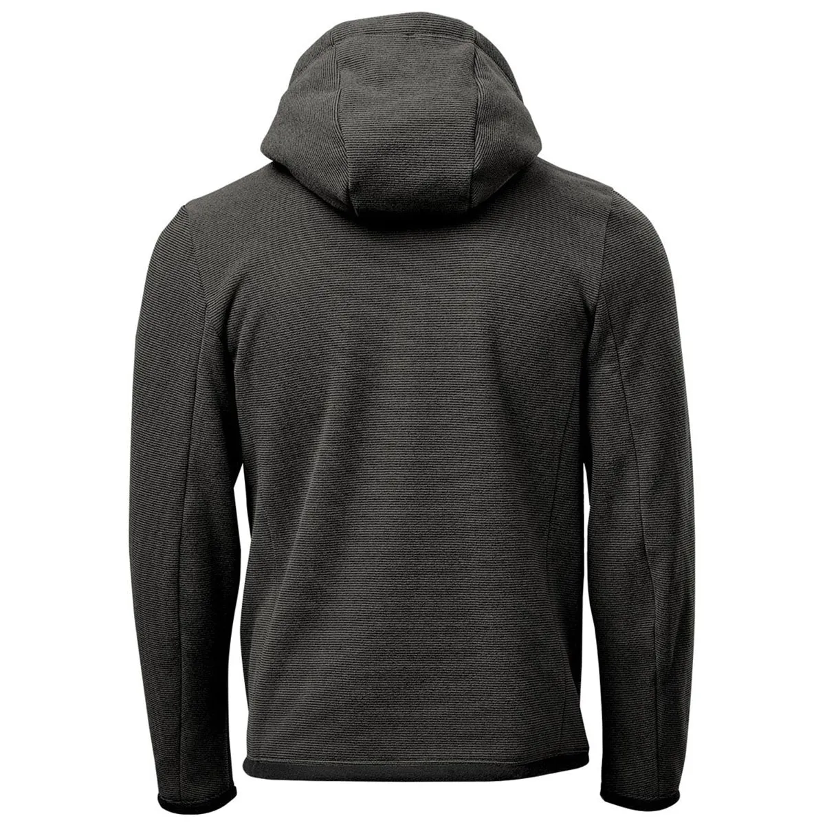 Stormtech Men's Charcoal Stripe Medusa Fleece Hoodie