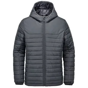 Stormtech Men's Quilted Hoody in Dolphin Nautilus