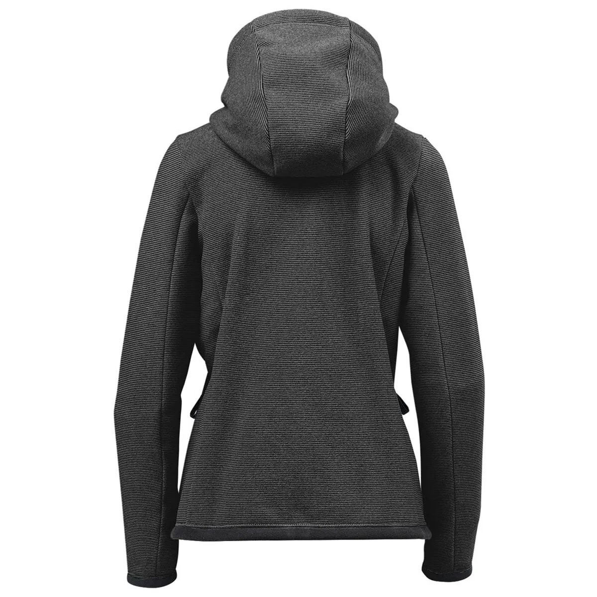 Stormtech Women's Charcoal Stripe Fleece Hoody