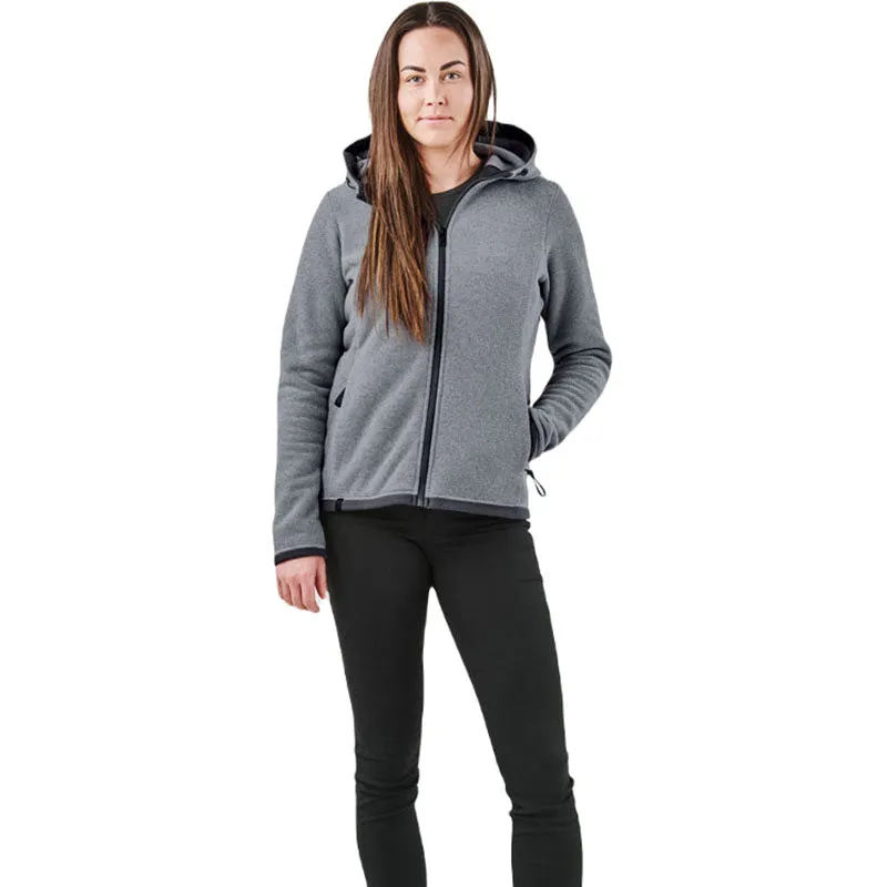 Stormtech Women's Zinc Stripe Medusa Fleece Hoody - Guaranteed Lowest Prices - Shop Now!