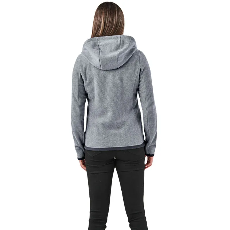 Stormtech Women's Zinc Stripe Medusa Fleece Hoody - Guaranteed Lowest Prices - Shop Now!