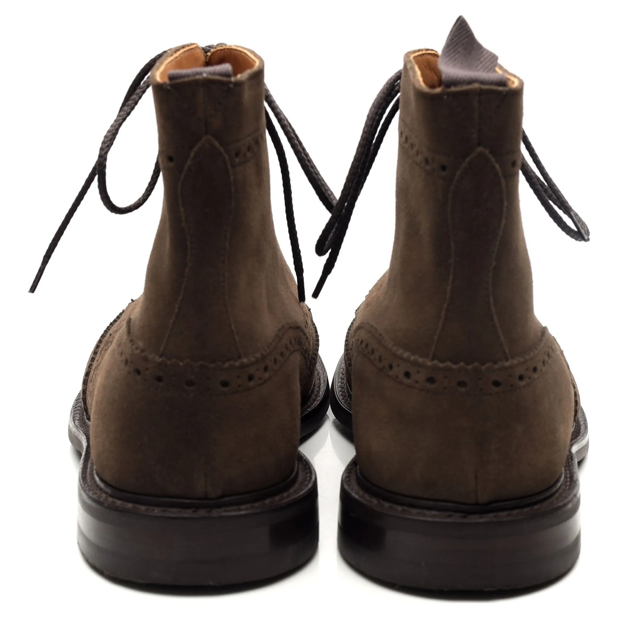 'Stow' Light Brown Suede Boots UK 9