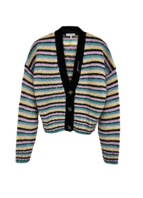 Striped Mohair Cardigan - K1861