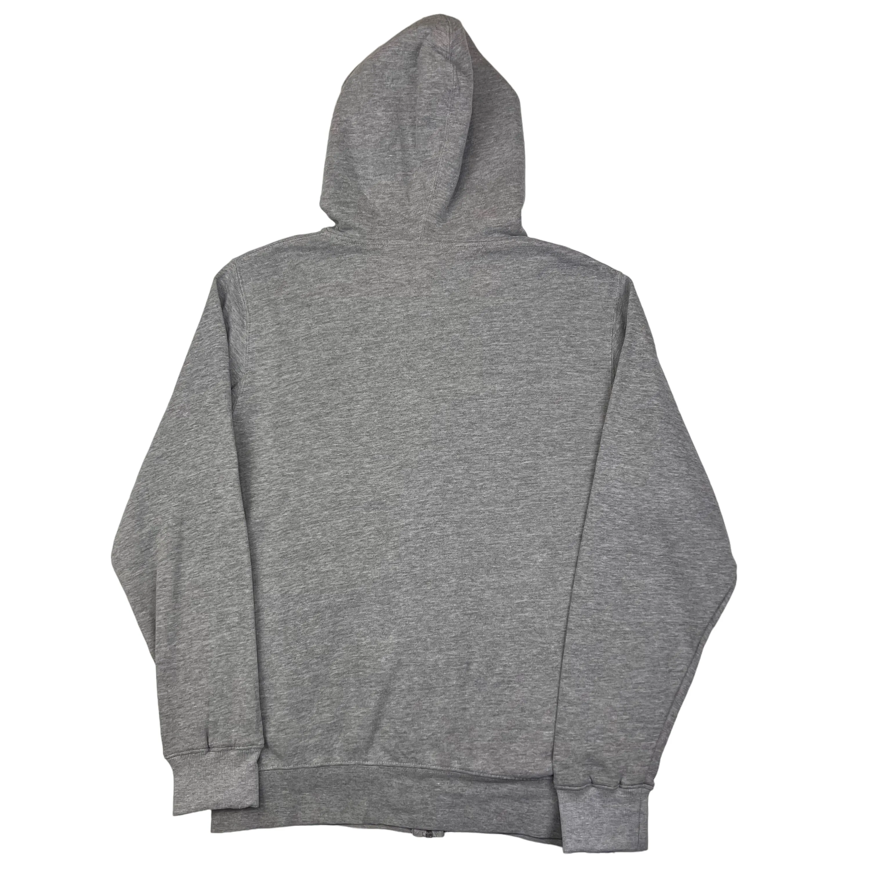 Stussy Grey Zip-Up Hoodie