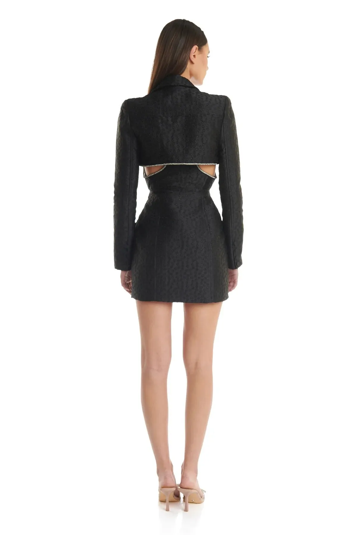 Teri Black Blazer Dress