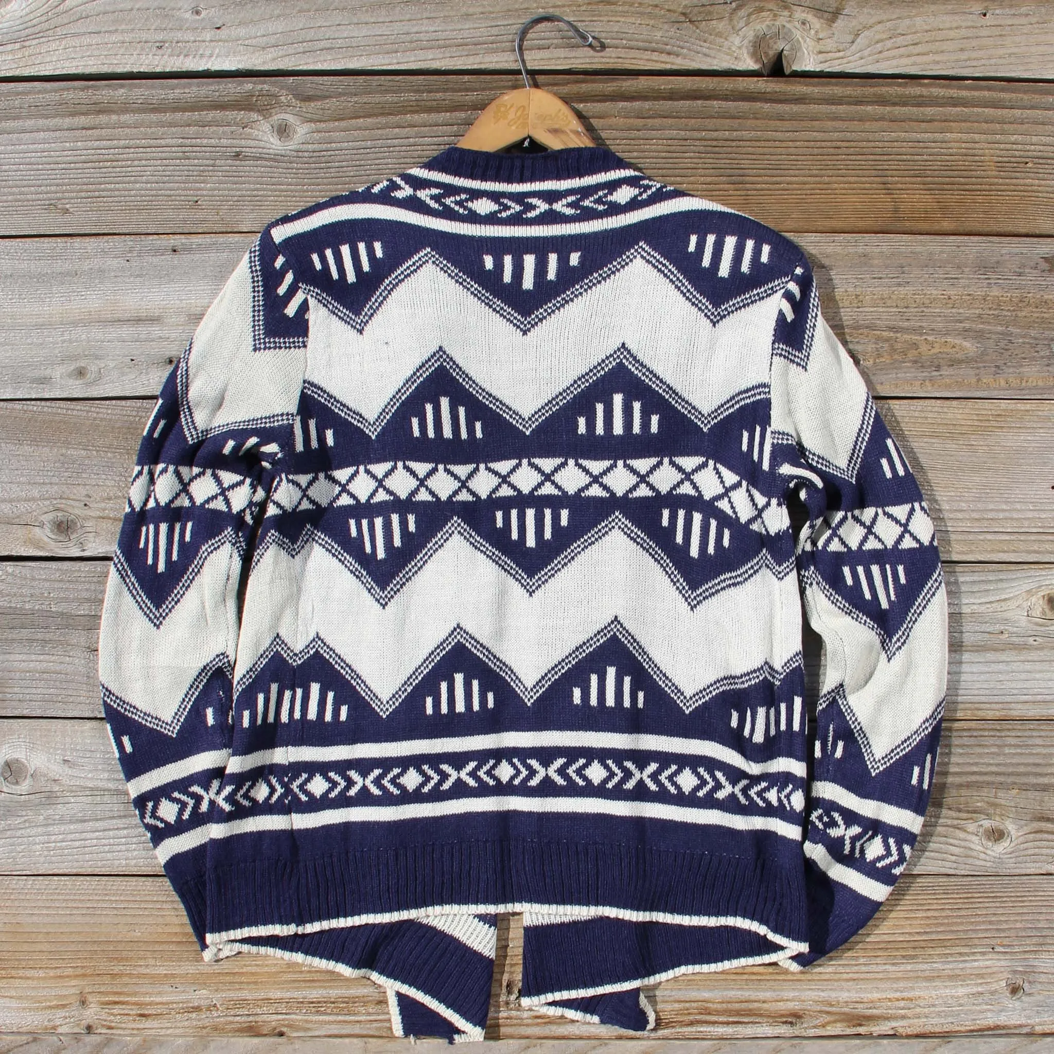 The Result: Cozy Outdoor Knit Sweater - Perfect for Camping