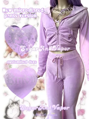 Tiana Velour Pants Tracksuit Set - Buy Luxe 2-Piece Now