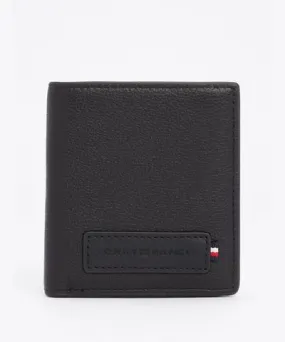 Tommy Hilfiger Men's Tommy Logo Leather Trifold Wallet