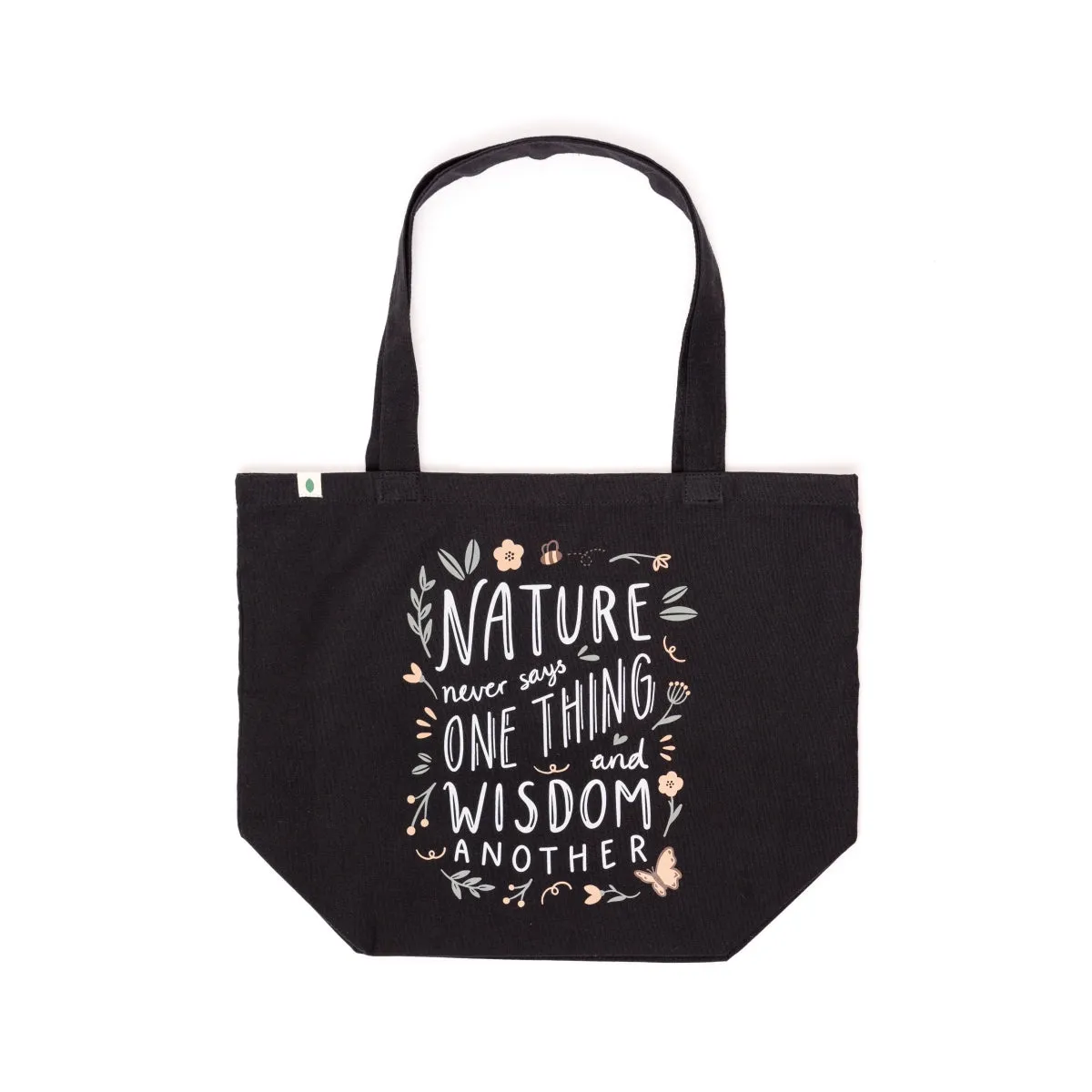 tote bag nature black tol002