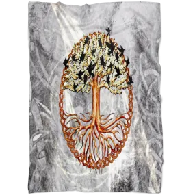 Tree of Life Fleece Blanket #2 - Buy Now