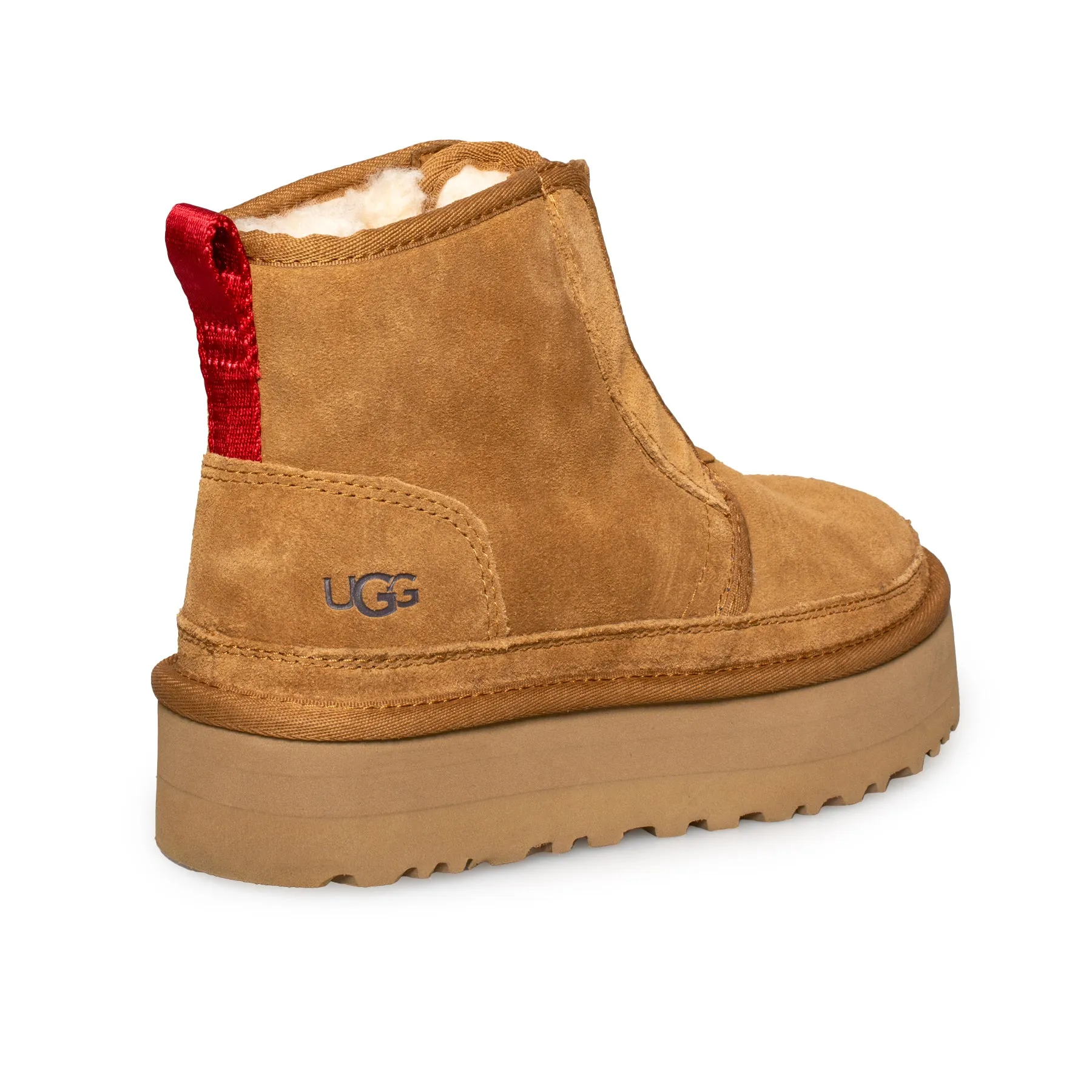 UGG Neumel Boots - Platform Zip Chestnut - Women's