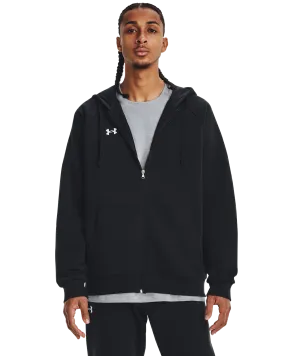 Under Armour Rival Fleece Full Zip Hoodie, Black (1379767-001)