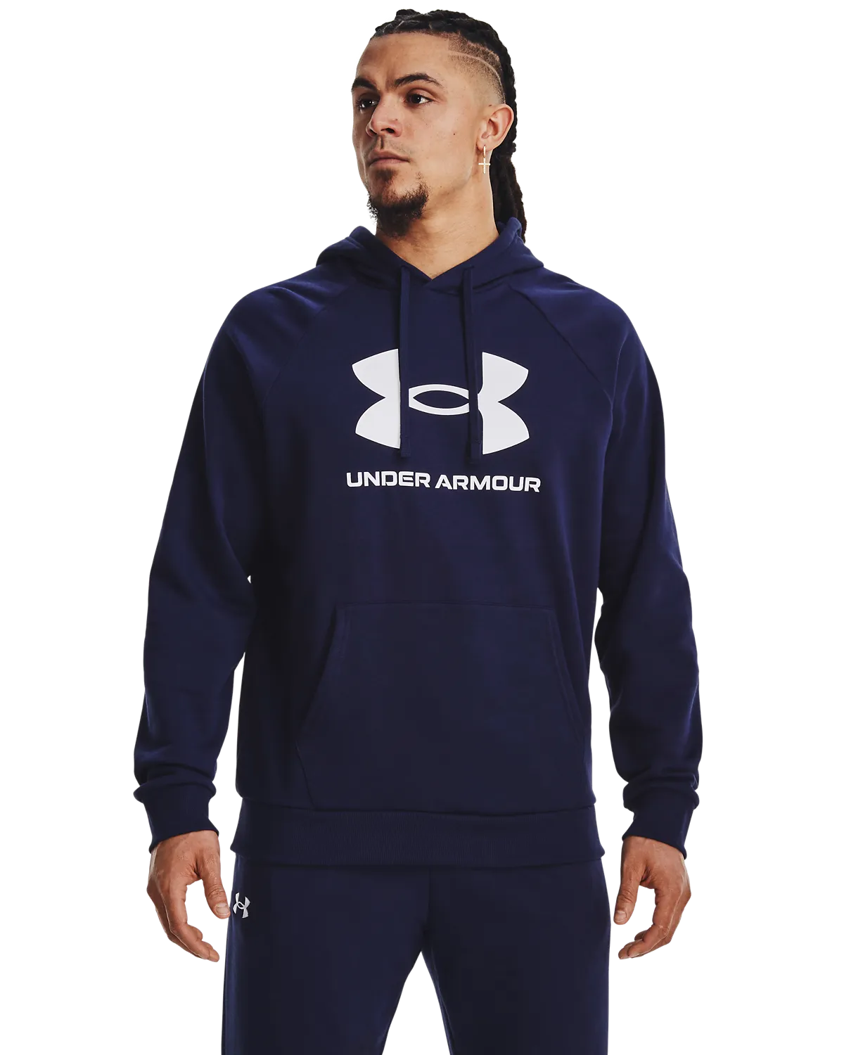 Under Armour Rival Fleece Logo Hd 410 Navy