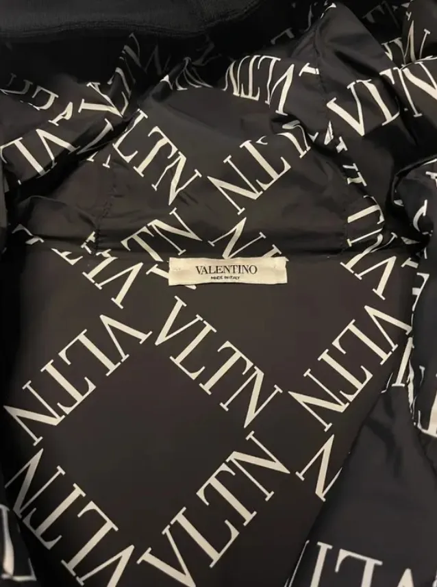 Valentino Unisex Nylon Logo Vests & Gillets in Luxury Style