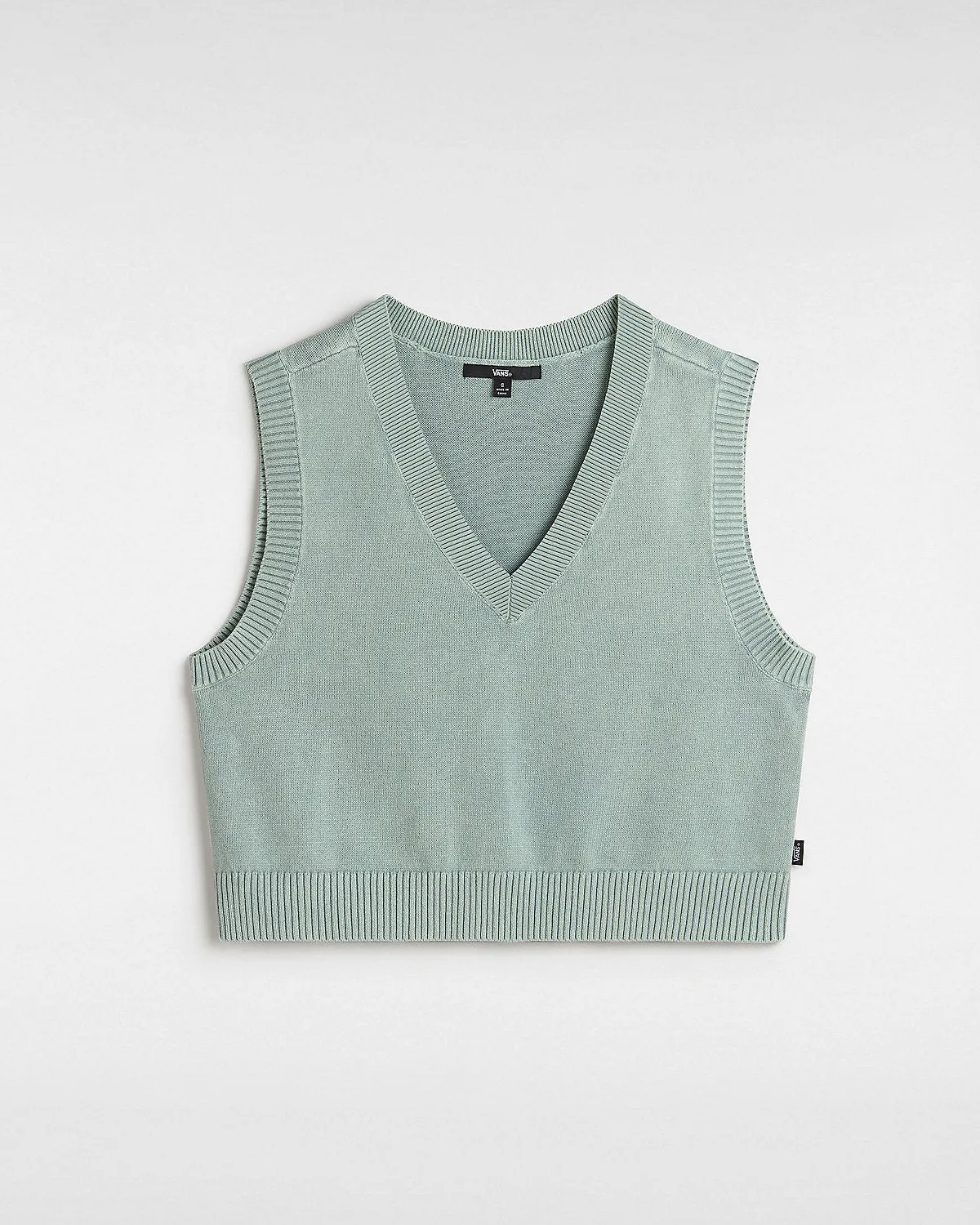 Vans Syd Sweater Vest-Gray Mist