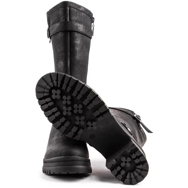 V.Gan Vegan Chaga Biker Boots