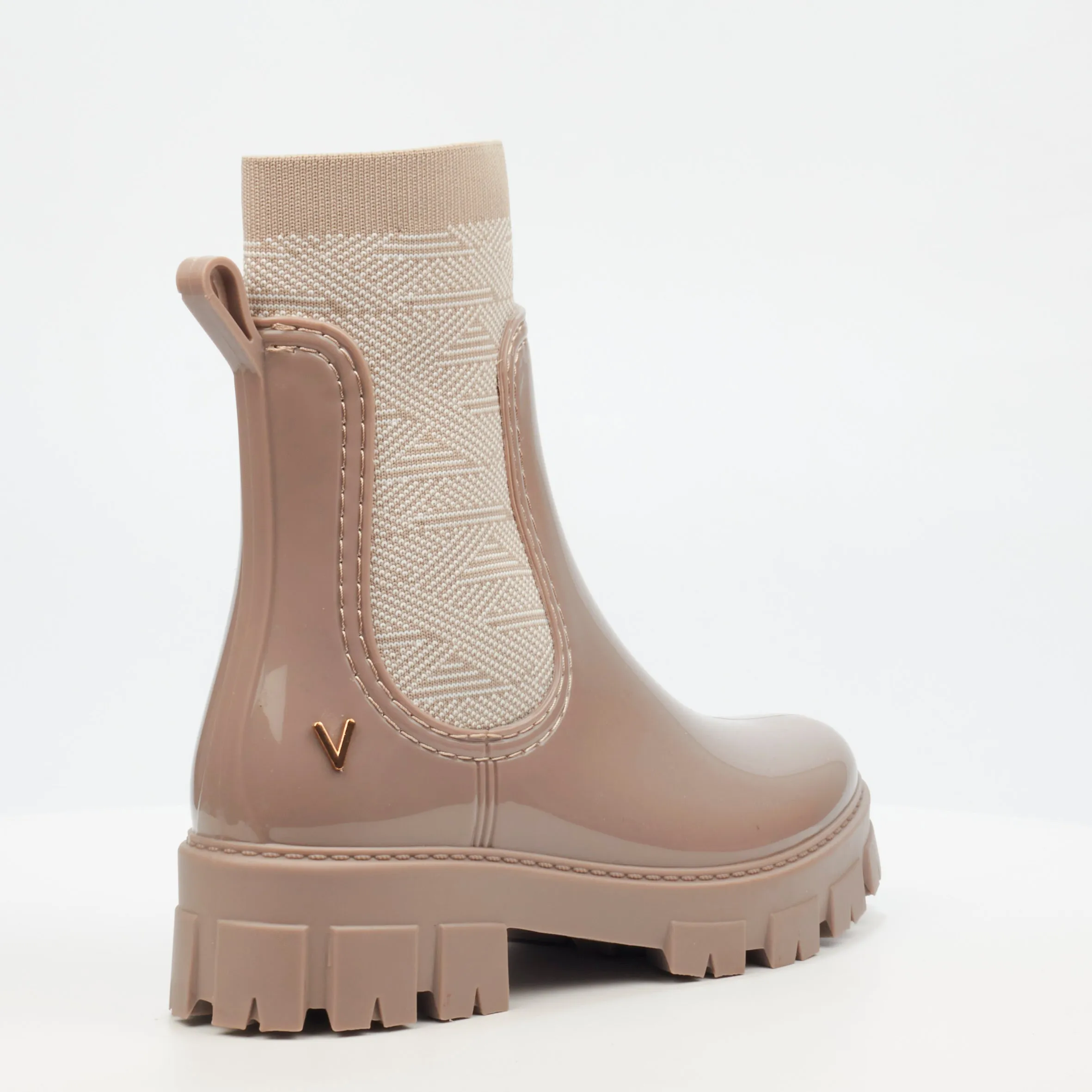 Viabeach Brazil Ladies Rain Boots Taupe