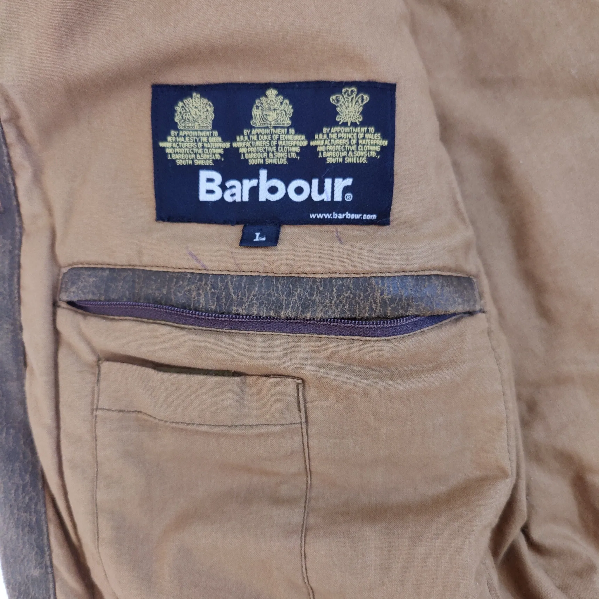 Vintage Barbour worker jacket