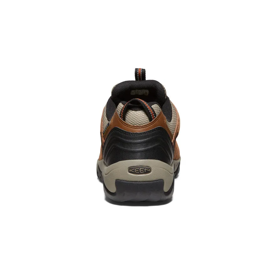 Waterproof Hiking Shoe for Men in Bison/Fossil Orange: A Must-Have for Outdoor Adventures