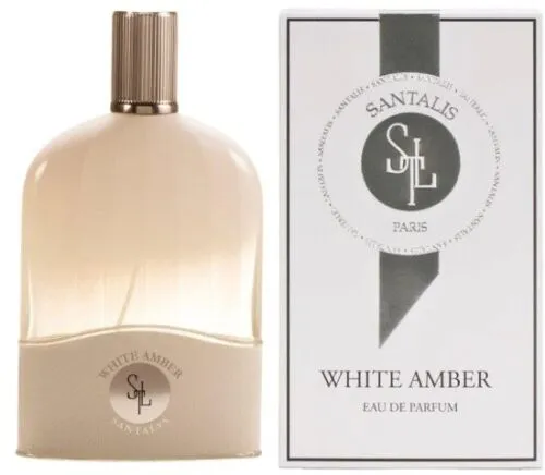 White Amber fragrance 3 oz 90 ml Eau de Parfum unisex by Santalis Parfums.