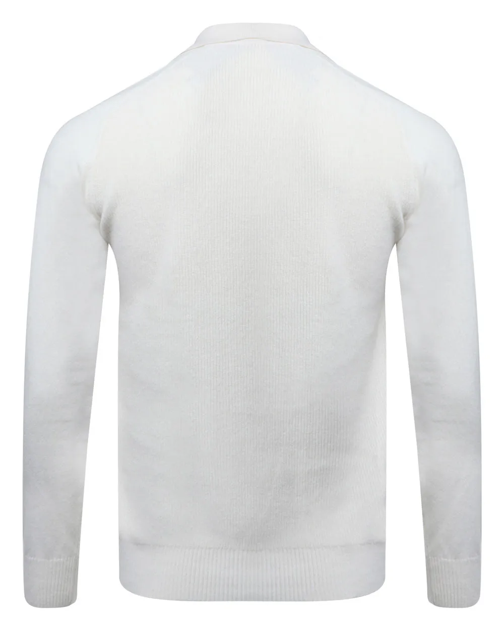 White Cashmere Long Sleeve Top