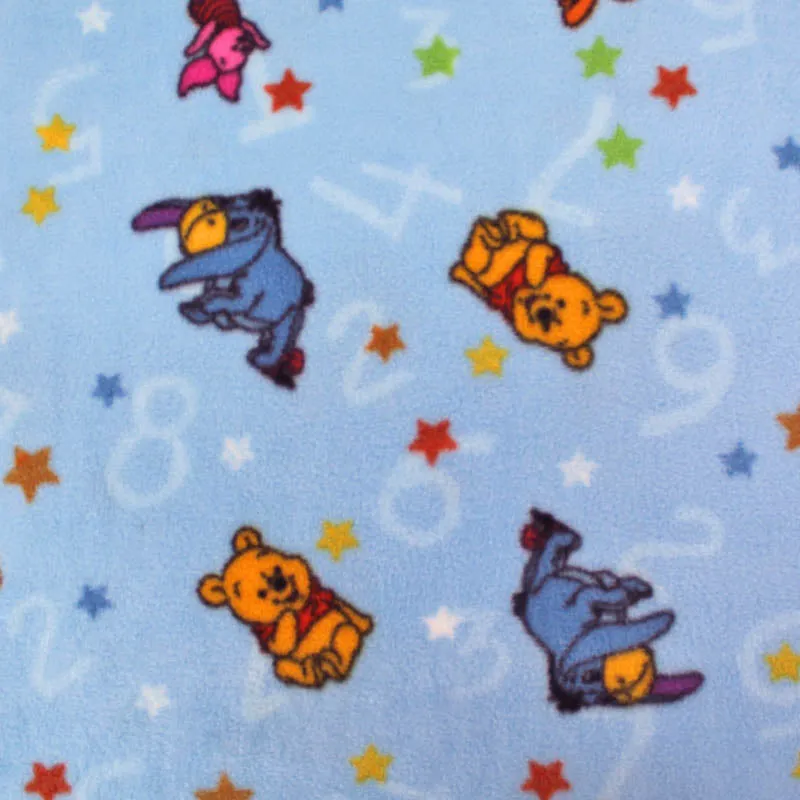 Winnie the Pooh Blue Polar Fleece