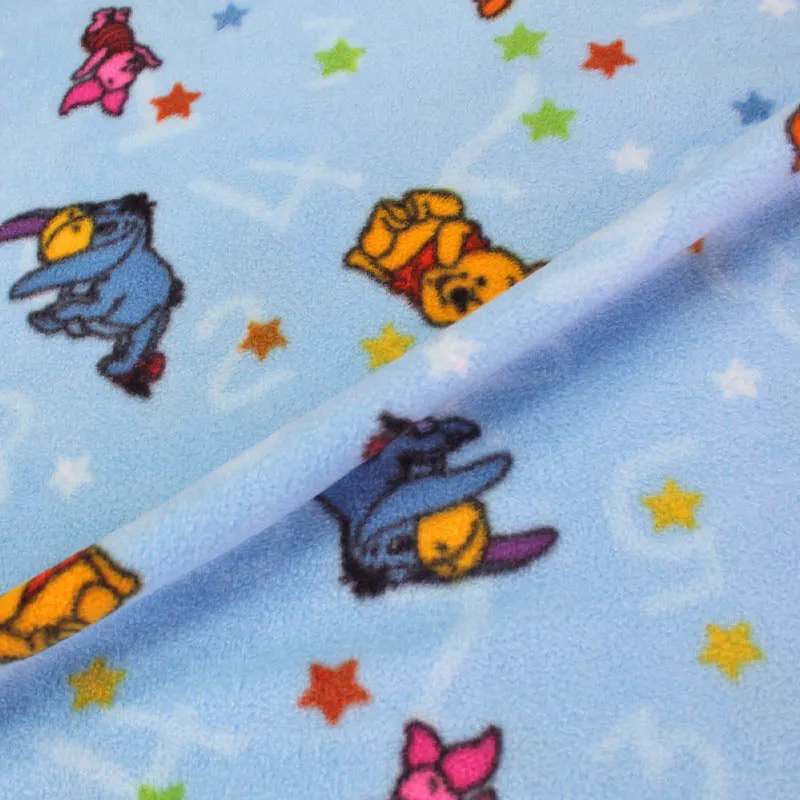 Winnie the Pooh Blue Polar Fleece