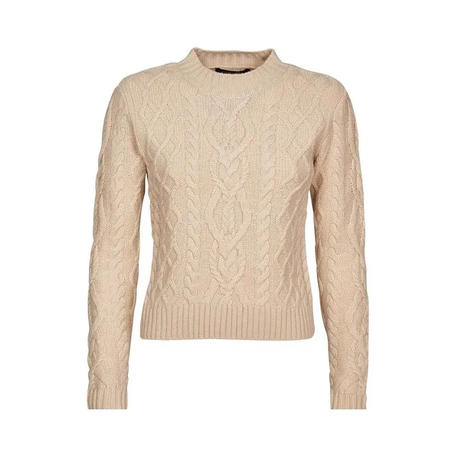 Woman Avorio Wool Pullover - Accordo