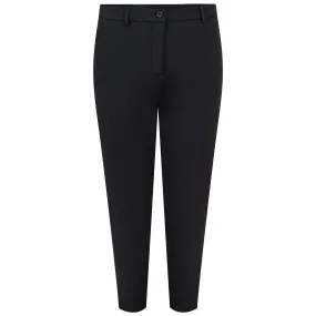 Women's Black Bonded Fleece Trousers