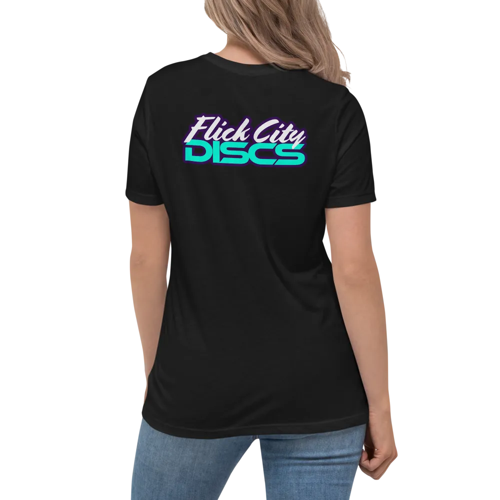 Women's City Discs T-Shirt is the result.