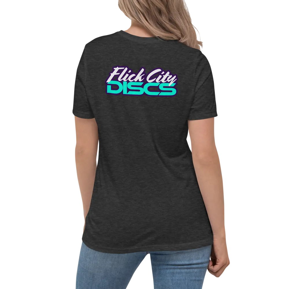 Women's City Discs T-Shirt is the result.