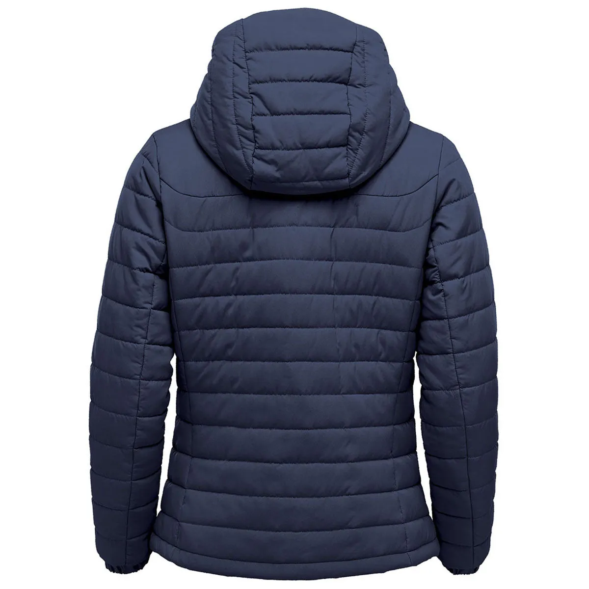 Women's Navy Nautilus Quilted Hoody by Stormtech