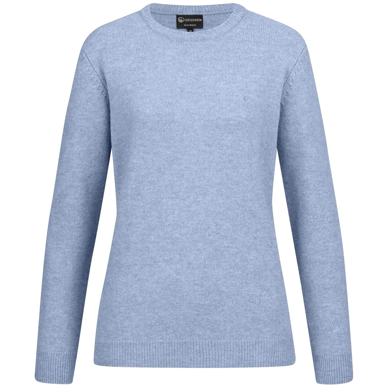 Womens Round Neck Wool Pullover