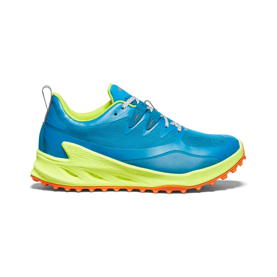 Women's Zionic Hiking Shoe in Fjord Blue and Evening Primrose - Waterproof and Durable