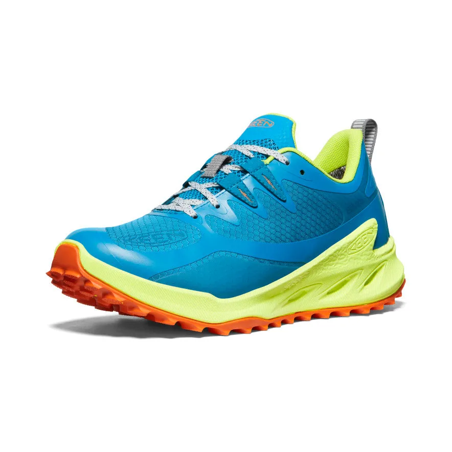 Women's Zionic Hiking Shoe in Fjord Blue and Evening Primrose - Waterproof and Durable