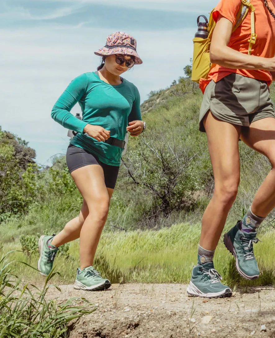 Women's Zionic Hiking Shoe in Fjord Blue and Evening Primrose - Waterproof and Durable