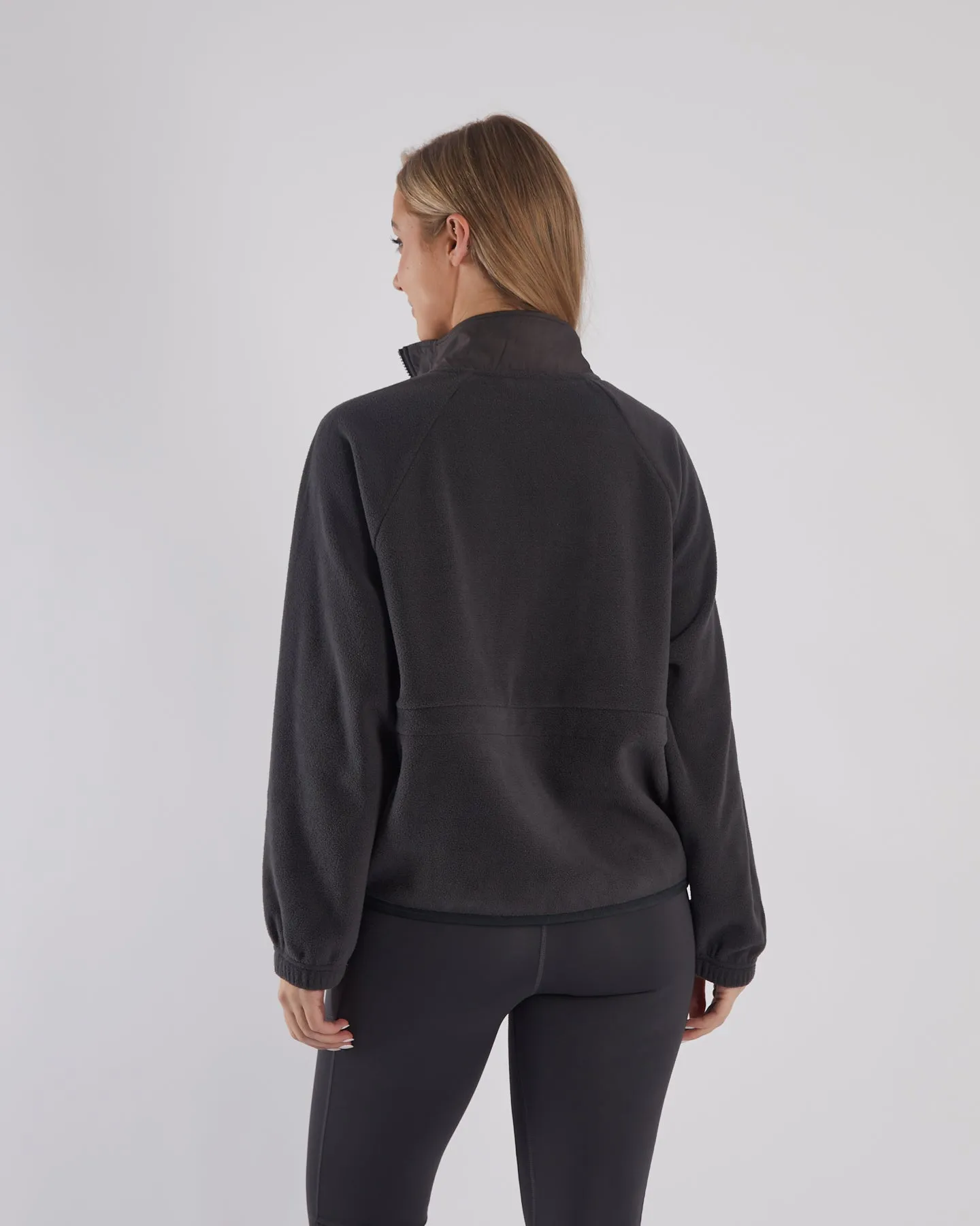 Yara Fleece Half Zip Dark Gray