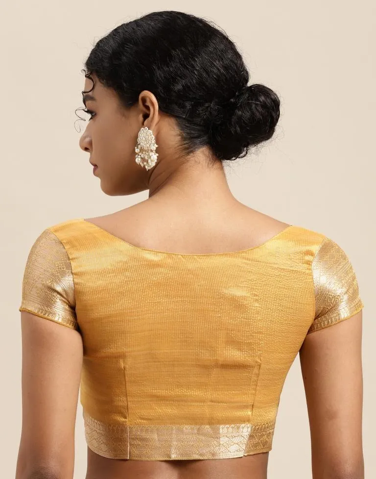 Yellow Embroidery Saree