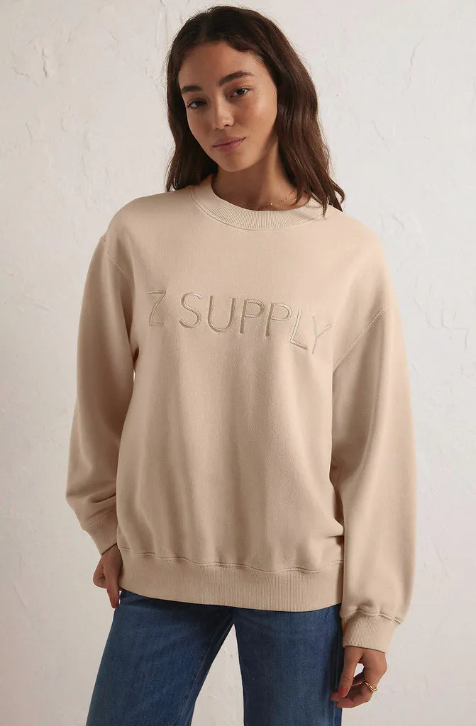 Z SUPPLY SYD LOGO SWEATSHIRT - Best Price, Shop Now!