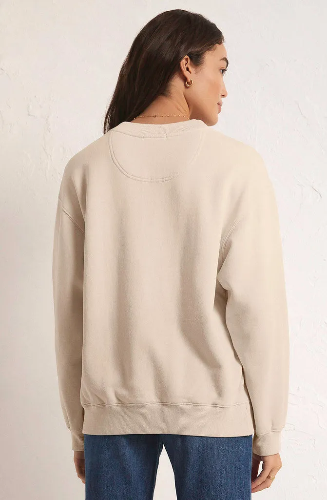 Z SUPPLY SYD LOGO SWEATSHIRT - Best Price, Shop Now!