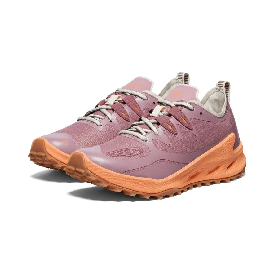 Zionic Speed Hiking Shoe for Women in Nostalgia Rose/Tangerine