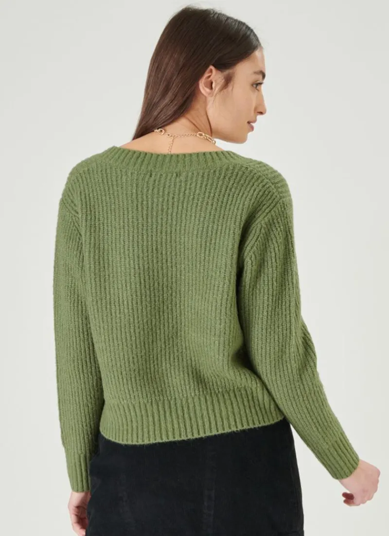 Zoe Pullover: A trendy, stylish sweater for women.